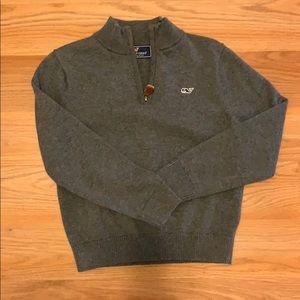 Boys quarter zip sweater